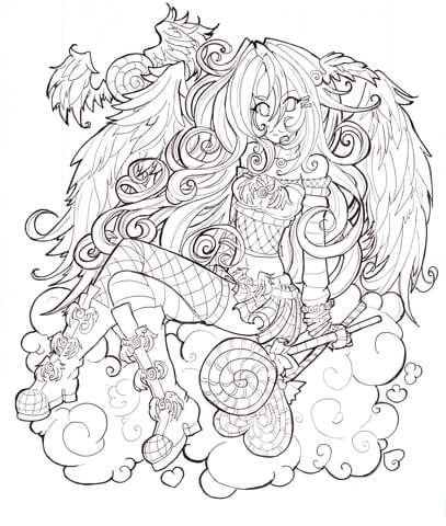 Ceci Coloring Page