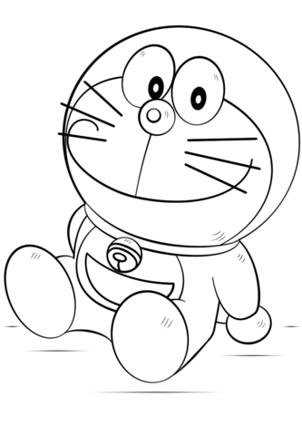 Doraemon Coloring Page