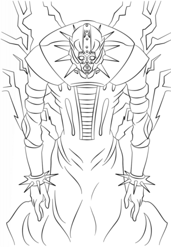 Jinzo Coloring Page