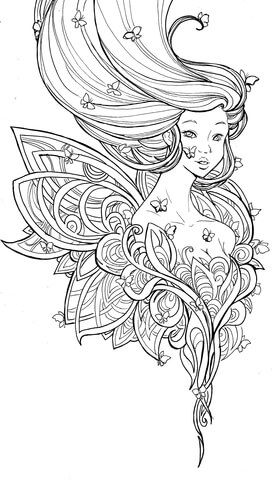 Metamorphosis Coloring Page