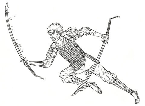 Naruto Coloring Page