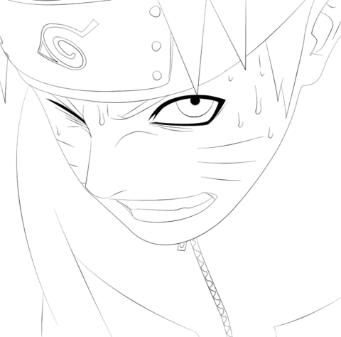 Naruto Coloring Page