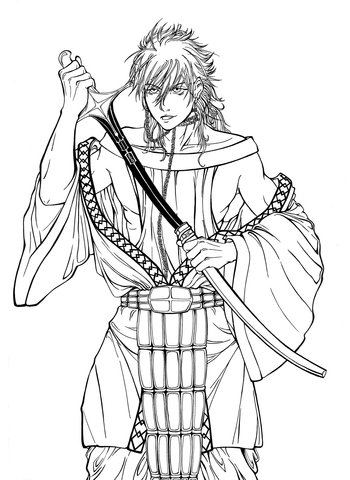 Sharrkan Coloring Page