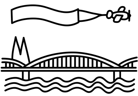 Cologne Coloring Page