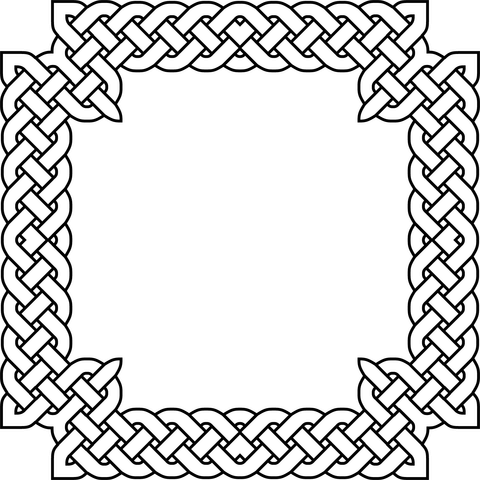 Knotworks Coloring Page