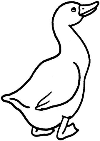 Goose Coloring Page