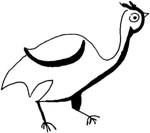 Partridge Coloring Page