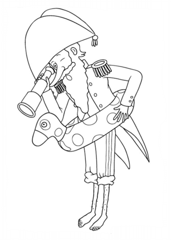 Admiral Coloring Page