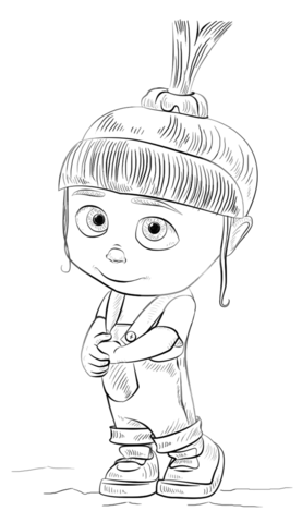 Agnes Coloring Page