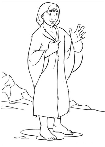 Kenai Coloring Page