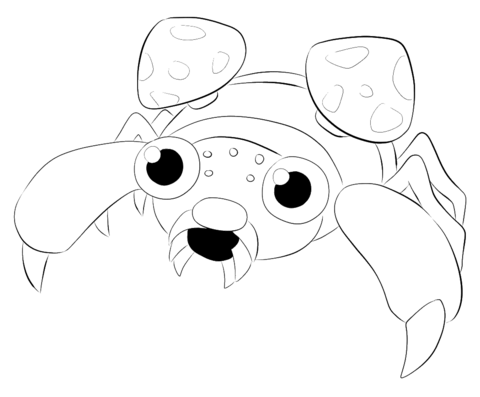 Paras Coloring Page