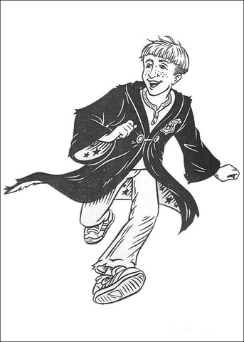 Ron Coloring Page