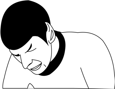 Spock Coloring Page