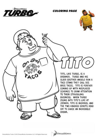 Tito Coloring Page