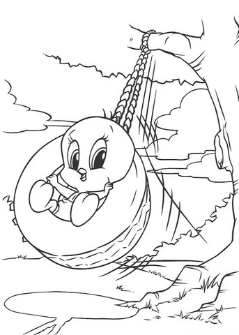 Tweety Coloring Page