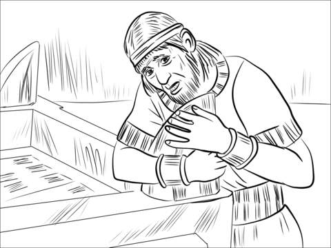 Adonijah Coloring Page