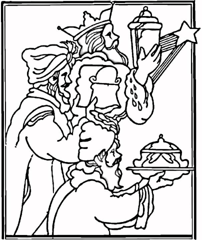 Gifts Coloring Page