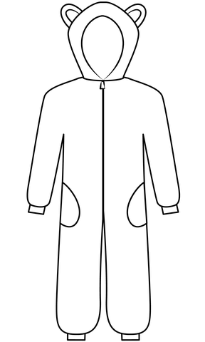 Onesie Coloring Page