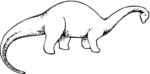 Brachiosaurus Coloring Page