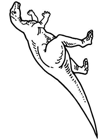 Camptosaurus Coloring Page