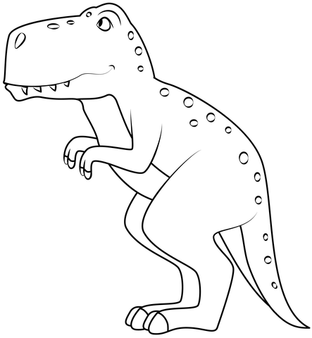 Dinosaur Coloring Page