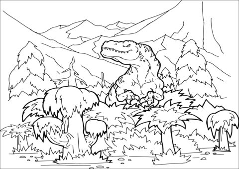 Megalosaurus Coloring Page