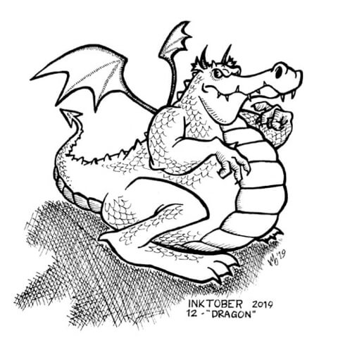 Dragon Coloring Page