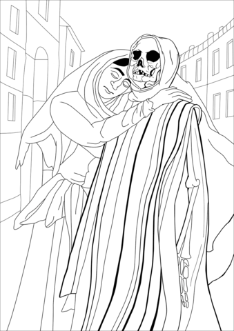 Dybbuk Coloring Page