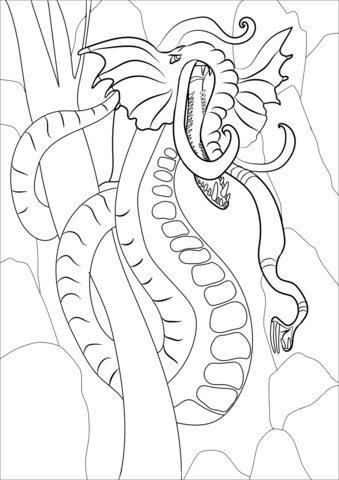 Grootslang Coloring Page