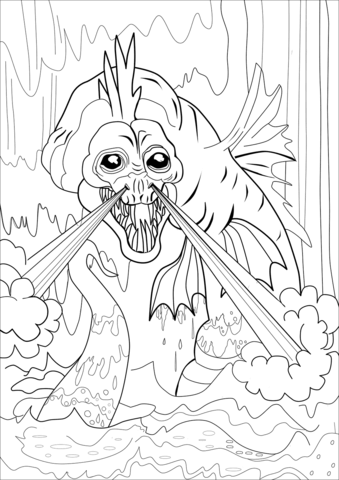 Inkanyamba Coloring Page