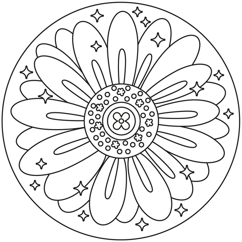 Daizy Coloring Page