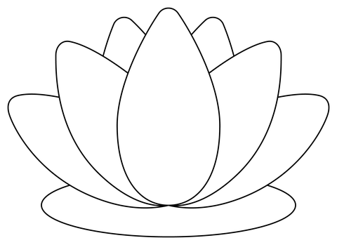 Lily Coloring Page