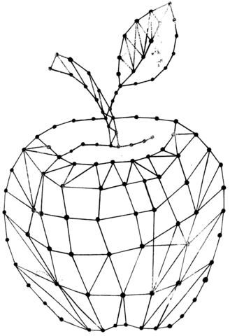 Apple Coloring Page