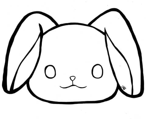 Bunny Coloring Page