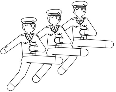 Parade Coloring Page